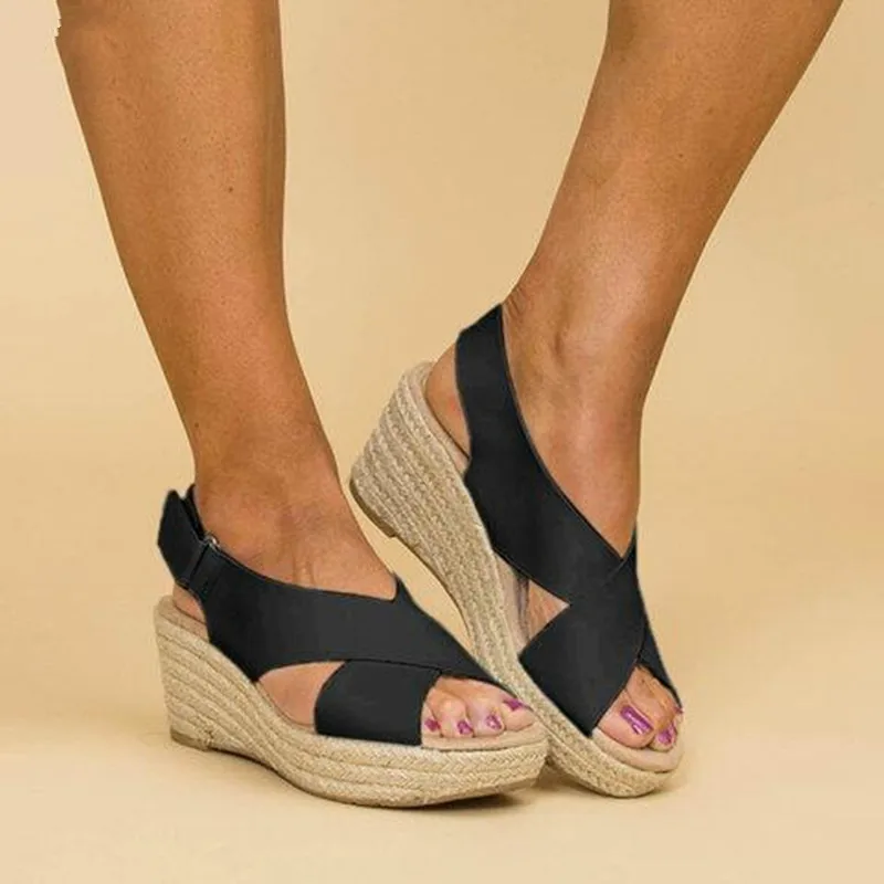 Summer Buckle Women's Sandals Velvet Flock Fish Mouth Fashion high Heel Platform Open Toes Women Sandals Shoes Drop Shipping
Summer Buckle Women's Sandals Velvet Flock Fish Mouth Fashion high Heel Platform Open Toes Women Sandals Shoes Drop Shipping
