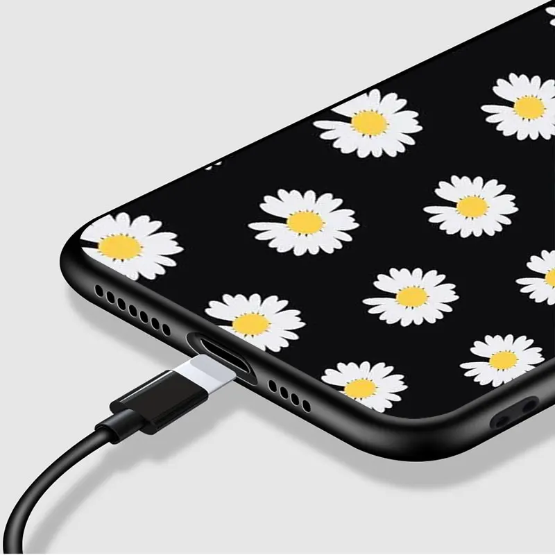 Flowers Daisy For iPhone 12 Pro Max Mini 11 Pro XS Max X XR 6S 6 7 8 Plus 5S Soft Black Phone Case
Flowers Daisy For iPhone 12 Pro Max Mini 11 Pro XS Max X XR 6S 6 7 8 Plus 5S Soft Black Phone Case