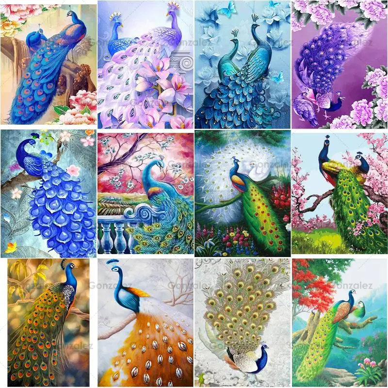 Full Drill 5D Diy Peacock Diamond Painting Mosaic Rhinestone Embroidery Animals Cross Stitch Art Home Decoration Handmade Crafts
Full Drill 5D Diy Peacock Diamond Painting Mosaic Rhinestone Embroidery Animals Cross Stitch Art Home Decoration Handmade Crafts