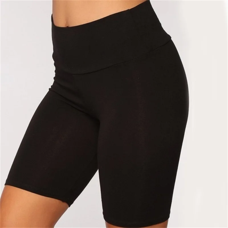 1pcs Summer women's bicycle shorts stretch solid color leisure sports fitness ladies elastic waist black slim shorts
1pcs Summer women's bicycle shorts stretch solid color leisure sports fitness ladies elastic waist black slim shorts