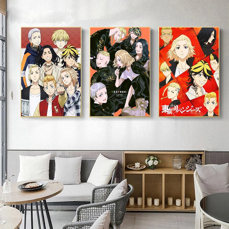 Japanese Anime Tokyo Revengers Printed Canvas Painting Modern Wall Art Posters Picture Canvas Action Anime Home Decor Poster
Japanese Anime Tokyo Revengers Printed Canvas Painting Modern Wall Art Posters Picture Canvas Action Anime Home Decor Poster