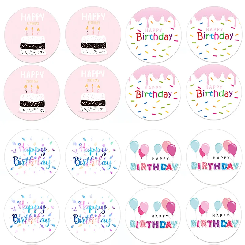 24/48Pcs Round Happy Birthday Party Label Stickers Baby Cake Baking Gift Packaging Box Self-Adhesive Waterproof Seal Stickers
24/48Pcs Round Happy Birthday Party Label Stickers Baby Cake Baking Gift Packaging Box Self-Adhesive Waterproof Seal Stickers