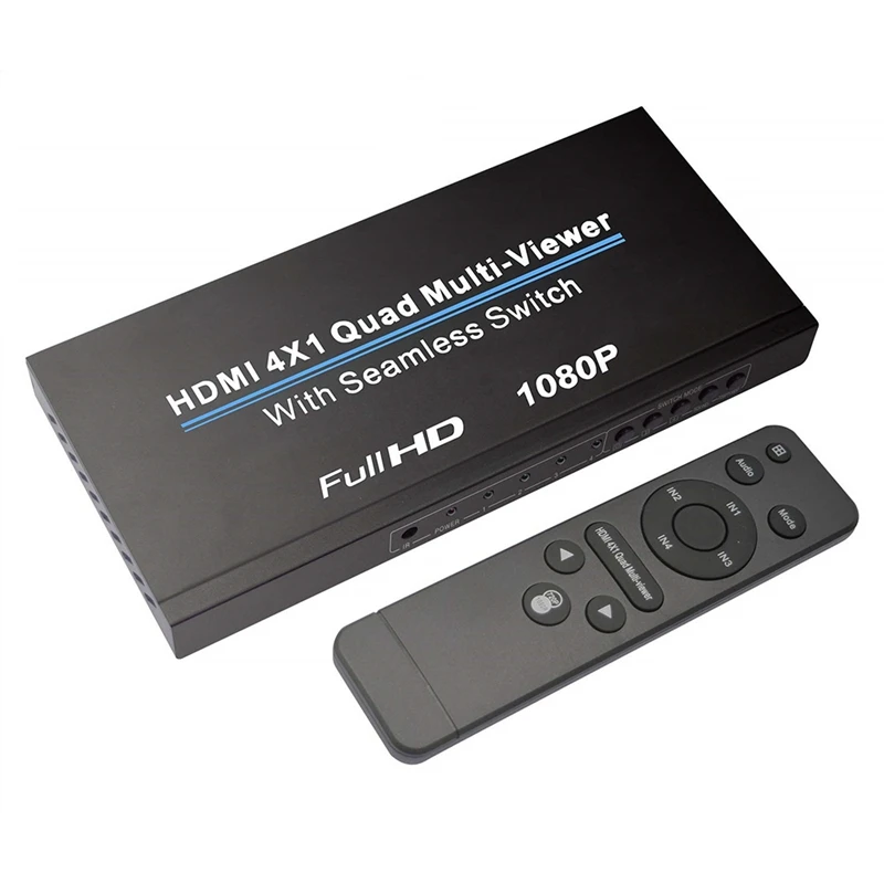HDMI-совместимый мульти-переключатель 4X1, четырехъядерный мульти-просмотр 4 в 1 выключатель 1080P ИК-управление 3D для ПК/STB/DVD
HDMI-совместимый мульти-переключатель 4X1, четырехъядерный мульти-просмотр 4 в 1 выключатель 1080P ИК-управление 3D для ПК/STB/DVD
