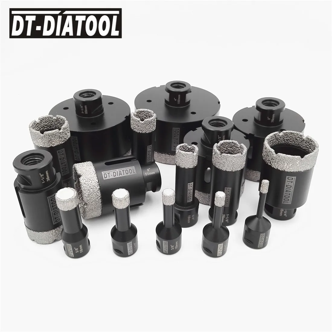 1PC Vacuum Brazed Diamond Dry Drilling Bits 5/8-11 Thread Drill Core Bits Hole Saw Cutter on Angle Grinder Core Bits
1PC Vacuum Brazed Diamond Dry Drilling Bits 5/8-11 Thread Drill Core Bits Hole Saw Cutter on Angle Grinder Core Bits