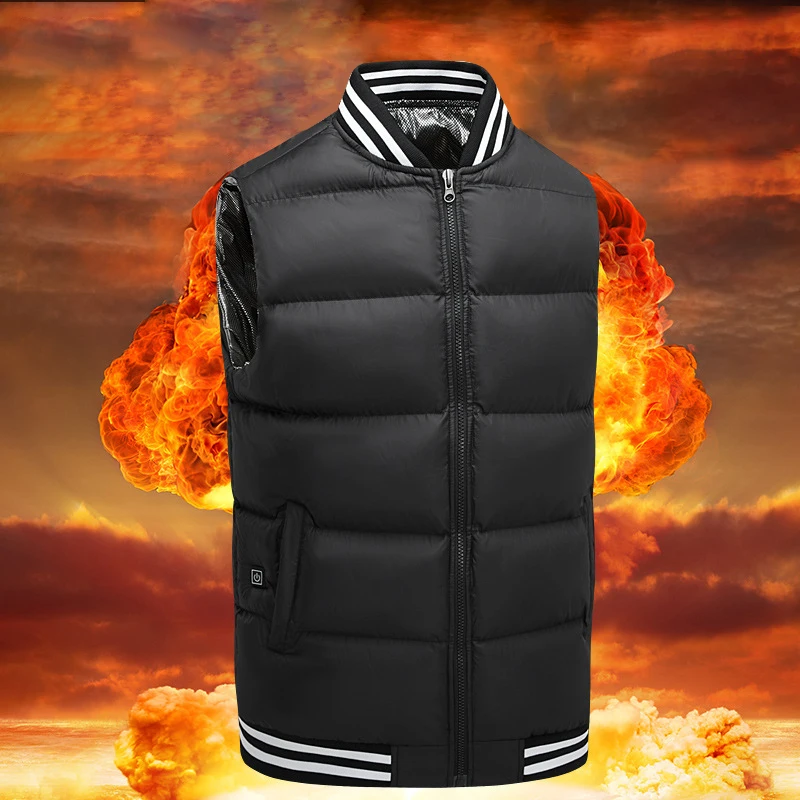 Women Electric Heating Vest Jacket Sleeveless Waistcoat USB Thermal Clothing Winter Warm Jacket Outerwear Male Heated Vest
Women Electric Heating Vest Jacket Sleeveless Waistcoat USB Thermal Clothing Winter Warm Jacket Outerwear Male Heated Vest