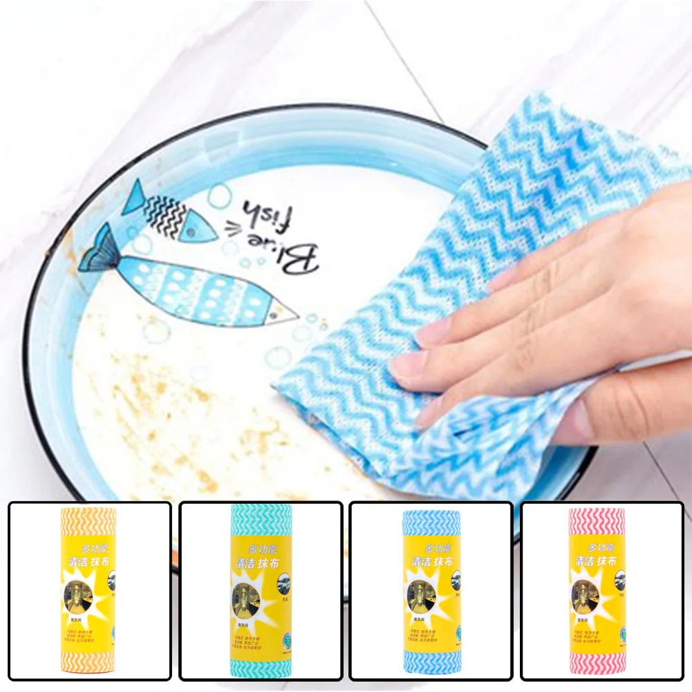 Disposable Lazy Washable Dishcloth Kitchen Nonwoven Fabric Dishes Range Hoods Shoes Tables Floors Casement Cleaning Cloth Pad
Disposable Lazy Washable Dishcloth Kitchen Nonwoven Fabric Dishes Range Hoods Shoes Tables Floors Casement Cleaning Cloth Pad