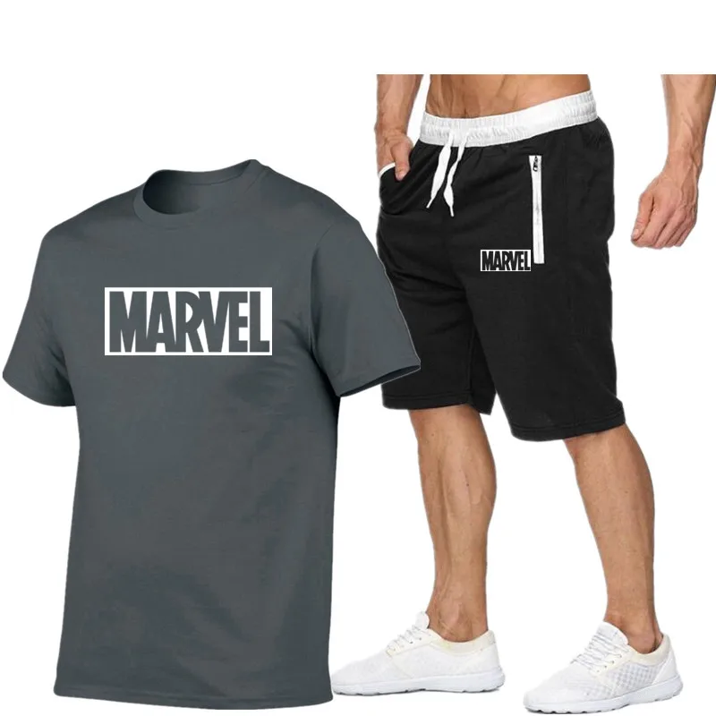 Fashion casual men's T-shirt + sports shorts suit 2021 summer short-sleeved cotton and linen T-shirt sports basketball uniform
Fashion casual men's T-shirt + sports shorts suit 2021 summer short-sleeved cotton and linen T-shirt sports basketball uniform