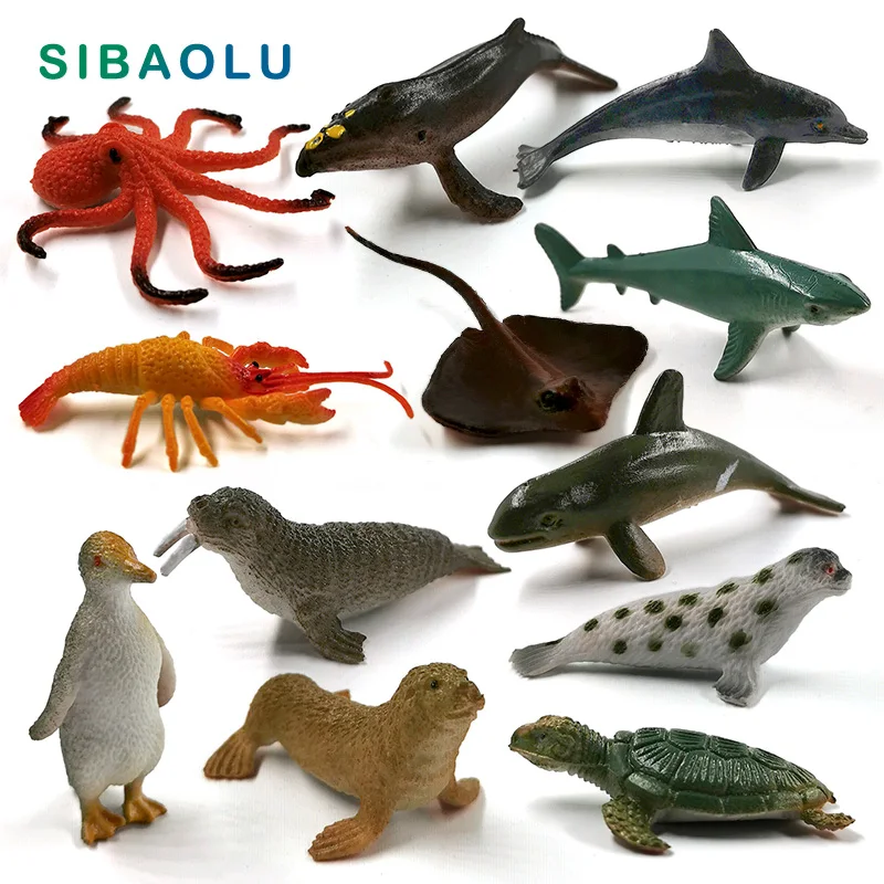 Dolphin Lobster Walrus Whale Shark Turtle Penguin Figurine Animal Model Home Decor Miniature Fairy Garden Decoration Accessories
Dolphin Lobster Walrus Whale Shark Turtle Penguin Figurine Animal Model Home Decor Miniature Fairy Garden Decoration Accessories