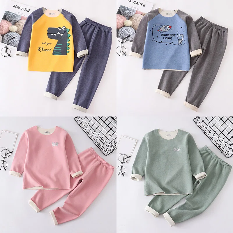 For 3 4 6 10 12 Yrs Seamless Kids Long John Autumn Winter Kids Thermal Underwear Set Teenage Boys Girl Pajamas Child Sleepwear
For 3 4 6 10 12 Yrs Seamless Kids Long John Autumn Winter Kids Thermal Underwear Set Teenage Boys Girl Pajamas Child Sleepwear