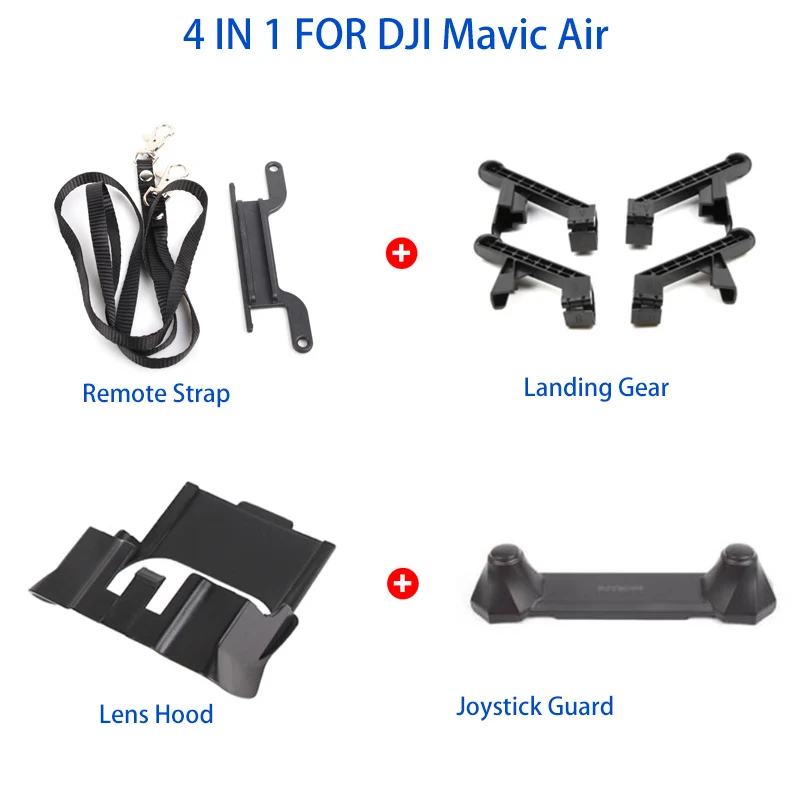 Комплект аксессуаров для DJI Mavic AIR шасси и контроллер защита большого пальца