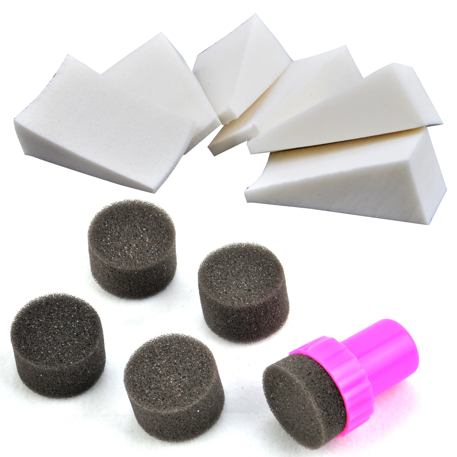 Gradient Nail Soft Sponges Simple DIY Change Color Sponge Creative With Stamper Polish Stamping Manicure Salon
Gradient Nail Soft Sponges Simple DIY Change Color Sponge Creative With Stamper Polish Stamping Manicure Salon