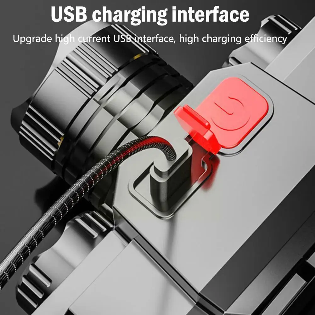 Уличный фонарь Cob, портативный Usb Перезаряжаемый фонасветильник, сильный фонарик для кемпинга, фонасветильник для ночной рыбалки с креплени...
Уличный фонарь Cob, портативный Usb Перезаряжаемый фонасветильник, сильный фонарик для кемпинга, фонасветильник для ночной рыбалки с креплени...