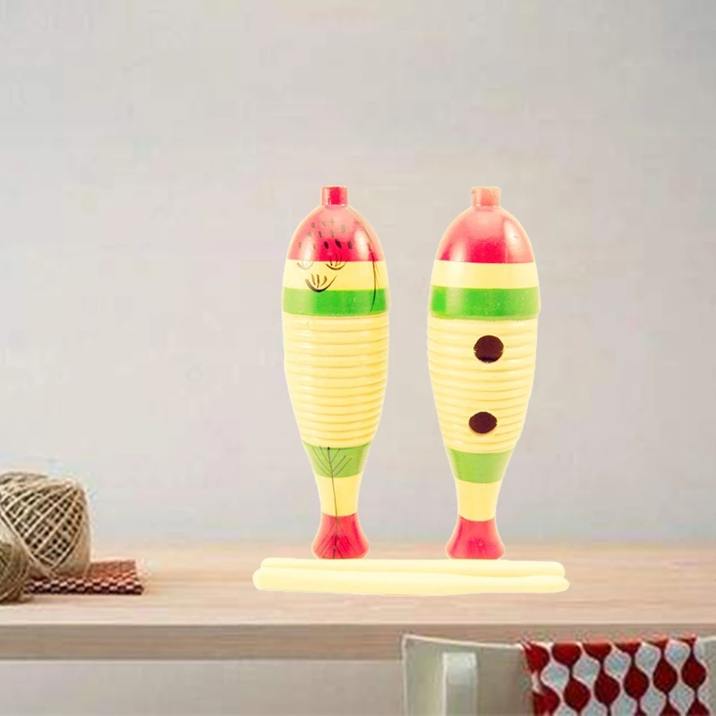Hot Favorable Fish Style Guiro, Wood Fish-Shaped Guiro, Musical Percussion Instrument Toy for Kids and Adults
Hot Favorable Fish Style Guiro, Wood Fish-Shaped Guiro, Musical Percussion Instrument Toy for Kids and Adults