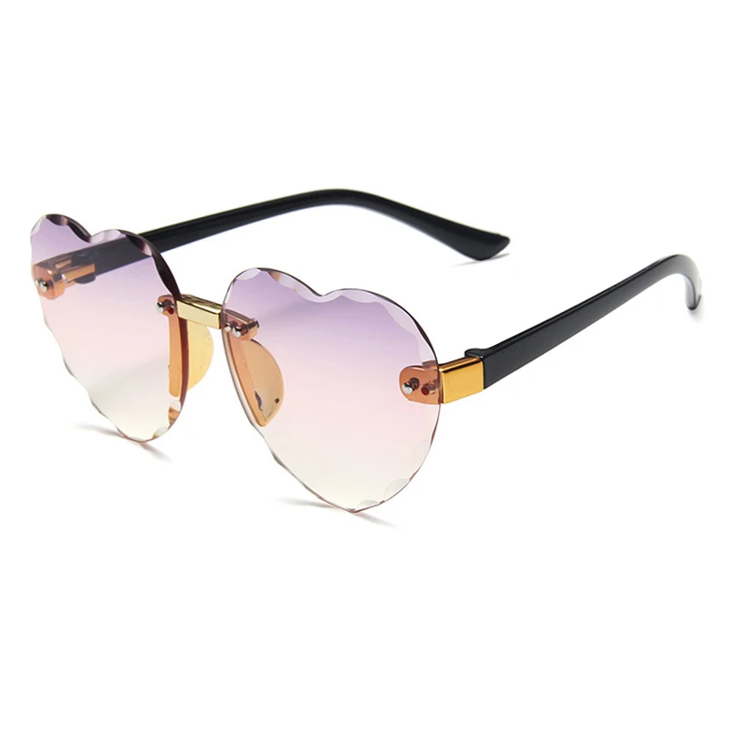 New Cute Heart Rimless Glasses Sunglasses Children Kids Gray Pink Red Lenses Fashion Boys Girls UV400 Kids Sports Sunglasses
New Cute Heart Rimless Glasses Sunglasses Children Kids Gray Pink Red Lenses Fashion Boys Girls UV400 Kids Sports Sunglasses