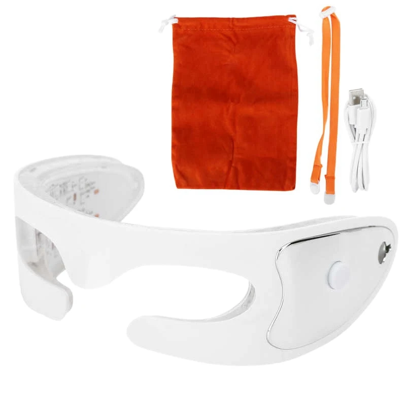 3D LED Light Therapy Eyes Mask Heating SPA Vibration Electric Eye Massager Wrinkle Removal Fatigue Relief Beauty Device
3D LED Light Therapy Eyes Mask Heating SPA Vibration Electric Eye Massager Wrinkle Removal Fatigue Relief Beauty Device