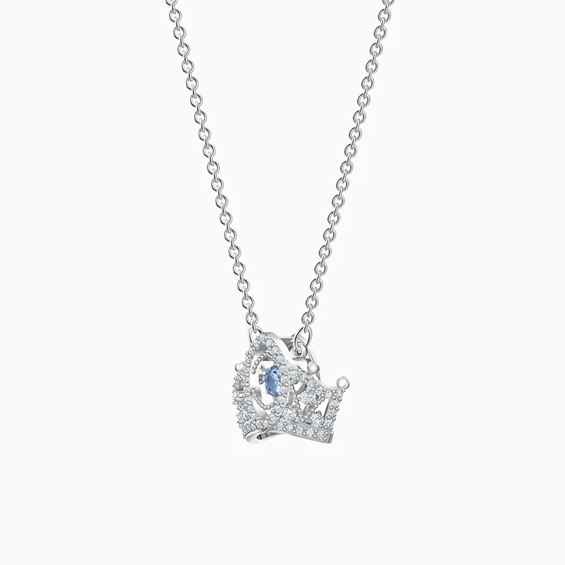 Fashion SWA New BEE A QUEEN Pendant Necklace Elegant Vibration Crystal Blue Crown Decoration Crystal Female Romantic Jewelry 
Fashion SWA New BEE A QUEEN Pendant Necklace Elegant Vibration Crystal Blue Crown Decoration Crystal Female Romantic Jewelry