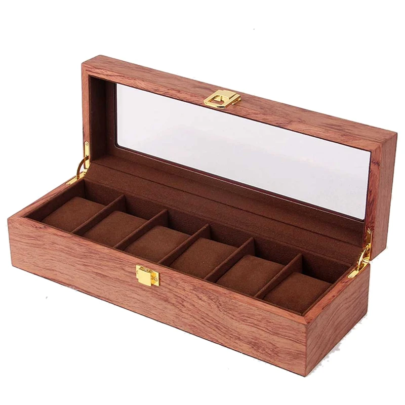 Retro Wooden Watch Display Case Durable Packaging Holder Jewelry Collection Storage Watch Organizer Box Casket
Retro Wooden Watch Display Case Durable Packaging Holder Jewelry Collection Storage Watch Organizer Box Casket
