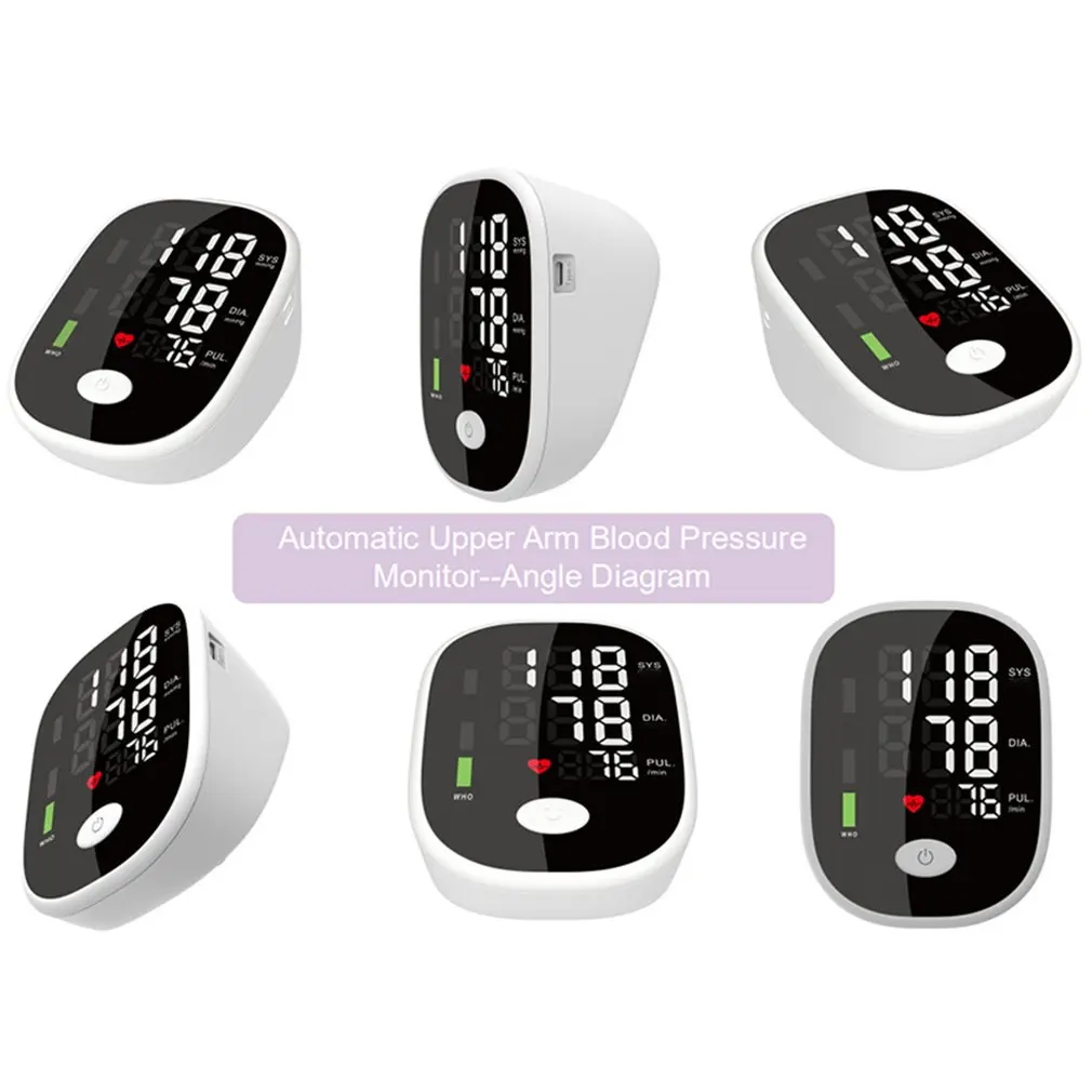 Electronic Home Automatic Detection Sphygmomanometer Digital Measuring Monitor Meter English Voice Broadcast
Electronic Home Automatic Detection Sphygmomanometer Digital Measuring Monitor Meter English Voice Broadcast