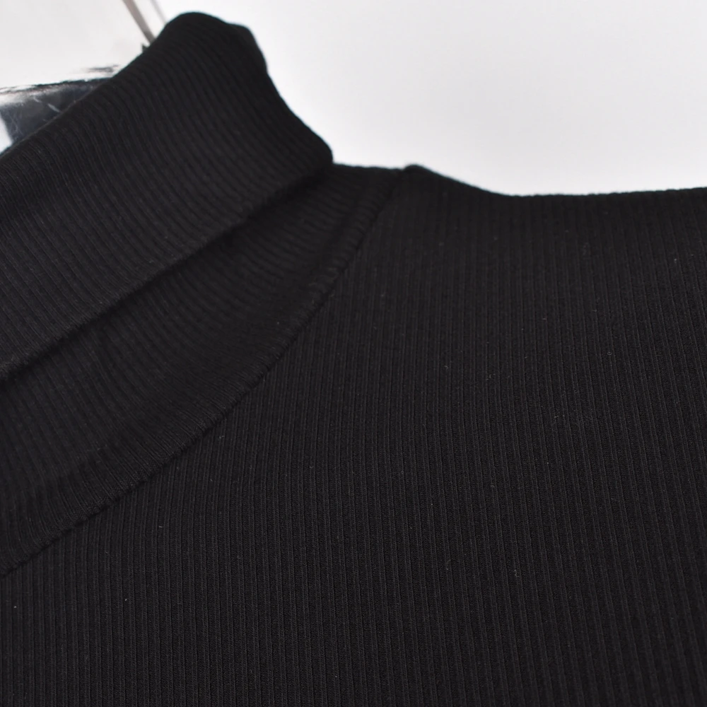 Summer New Women's Wear Black High Collar Long Sleeve Outdoor Sports Sexy Tight Mini Short Dress
Summer New Women's Wear Black High Collar Long Sleeve Outdoor Sports Sexy Tight Mini Short Dress