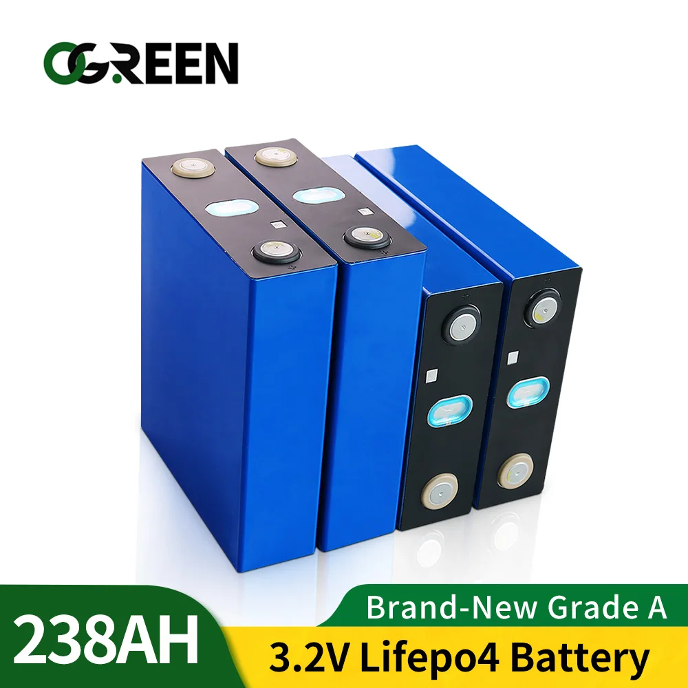 8PCS Lifepo4 Battery Pack 3.2V 238AH BRAND NEW 12V 24V Grade A DIY Rechargeable EU US Tax Free With Busbars
8PCS Lifepo4 Battery Pack 3.2V 238AH BRAND NEW 12V 24V Grade A DIY Rechargeable EU US Tax Free With Busbars
