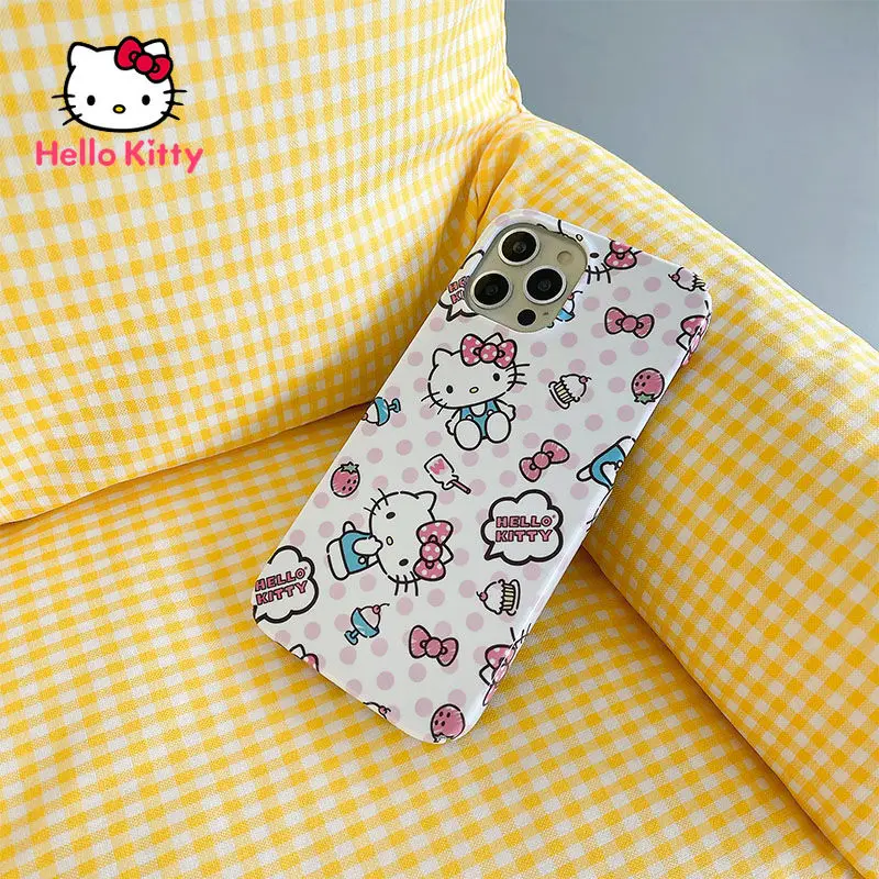 Hello Kitty for IPhone 7/8P/X/XR/XS/XSMAX/11/12Pro/12mini Cute Cartoon Simple Girl Hard Case Cover
Hello Kitty for IPhone 7/8P/X/XR/XS/XSMAX/11/12Pro/12mini Cute Cartoon Simple Girl Hard Case Cover