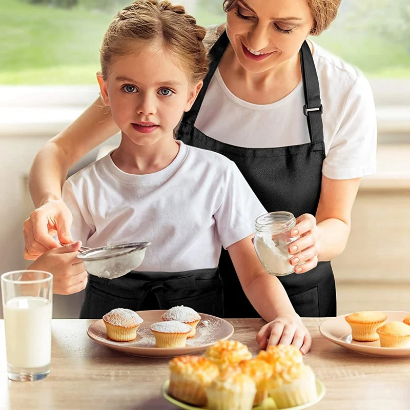 2 Pack Adjustable Bib Aprons, Waterdrop Resistant Apron with 2 Pockets Cooking Kitchen Restaurant Aprons for BBQ Drawing
2 Pack Adjustable Bib Aprons, Waterdrop Resistant Apron with 2 Pockets Cooking Kitchen Restaurant Aprons for BBQ Drawing