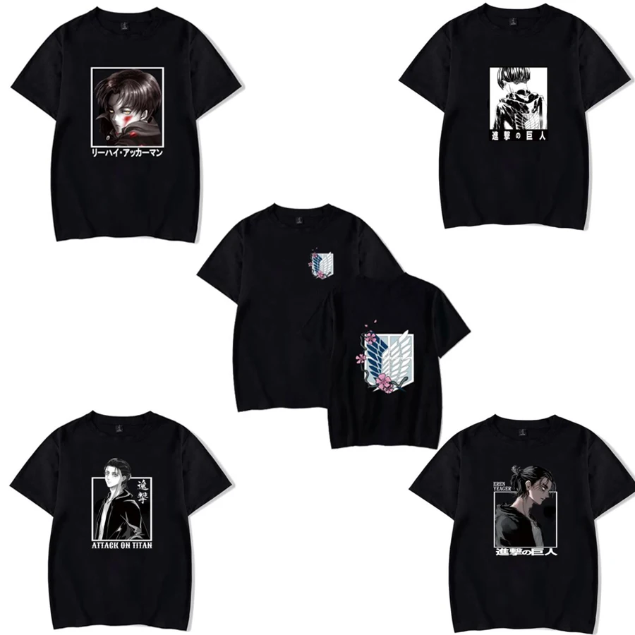 Anime Attack on Titan Eren Yeager T Shirt Unisex 100% Cotton Short Sleeve Funny Tshirt Shingeki No Kyojin Graphic Tees Cosplay
Anime Attack on Titan Eren Yeager T Shirt Unisex 100% Cotton Short Sleeve Funny Tshirt Shingeki No Kyojin Graphic Tees Cosplay