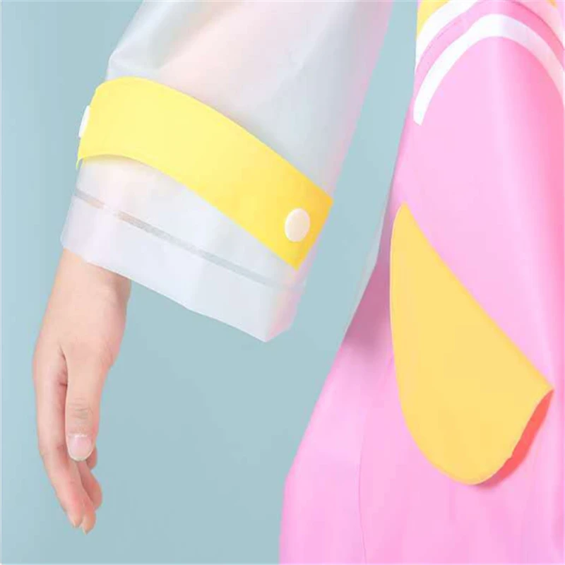 Kid's Rainwear Cute Windproof Schoolbag For Primary Poncho Double Brim Children Cartoon Environmental Protection Raincoat
Kid's Rainwear Cute Windproof Schoolbag For Primary Poncho Double Brim Children Cartoon Environmental Protection Raincoat