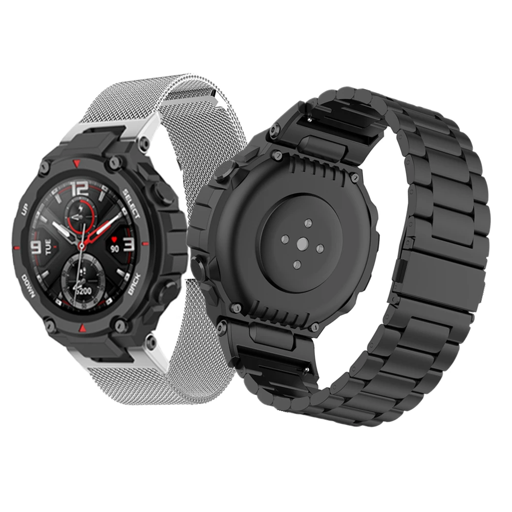 For Amazfit T-rex Strap Metal Stainless Steel Watch Band Bracelet For Xiaomi Amazfit T-rex Pro Smart Watch Strap Wrist Accessory
For Amazfit T-rex Strap Metal Stainless Steel Watch Band Bracelet For Xiaomi Amazfit T-rex Pro Smart Watch Strap Wrist Accessory