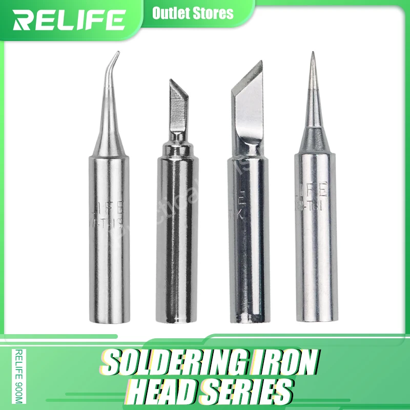 RELIFE 900M K-S-I soldering iron Pure Copper soldering iron head set copper electric soldering iron tip Repair Tools 
RELIFE 900M K-S-I soldering iron Pure Copper soldering iron head set copper electric soldering iron tip Repair Tools