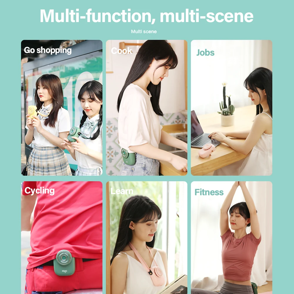 AGF05 Hanging Fan Camera Model Portable Multifunctional Rechargeable Battery Handsfree Neck Fan for Travel Sports Office
AGF05 Hanging Fan Camera Model Portable Multifunctional Rechargeable Battery Handsfree Neck Fan for Travel Sports Office