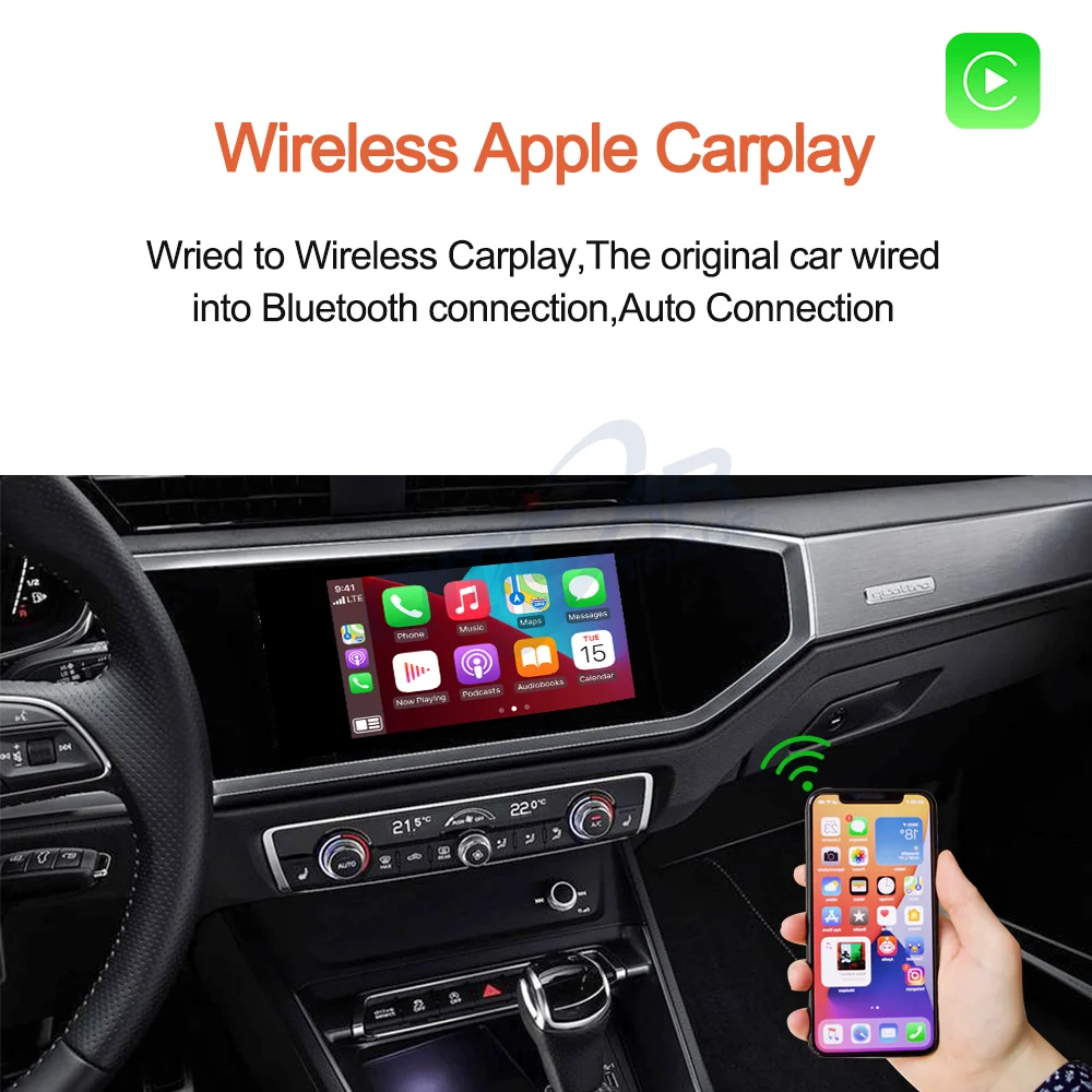 Carplay беспроводной адаптер для Chevrolet проводной к автомобильный мультимедийный
