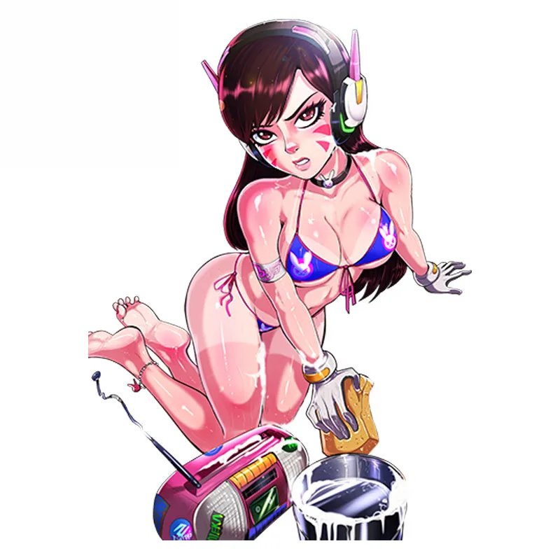 Anime Girls Car Sticker Accessories Car Styling Decal Vinyl Car Window Cover Scratches Waterproof PVC 13cmx10cm
Anime Girls Car Sticker Accessories Car Styling Decal Vinyl Car Window Cover Scratches Waterproof PVC 13cmx10cm