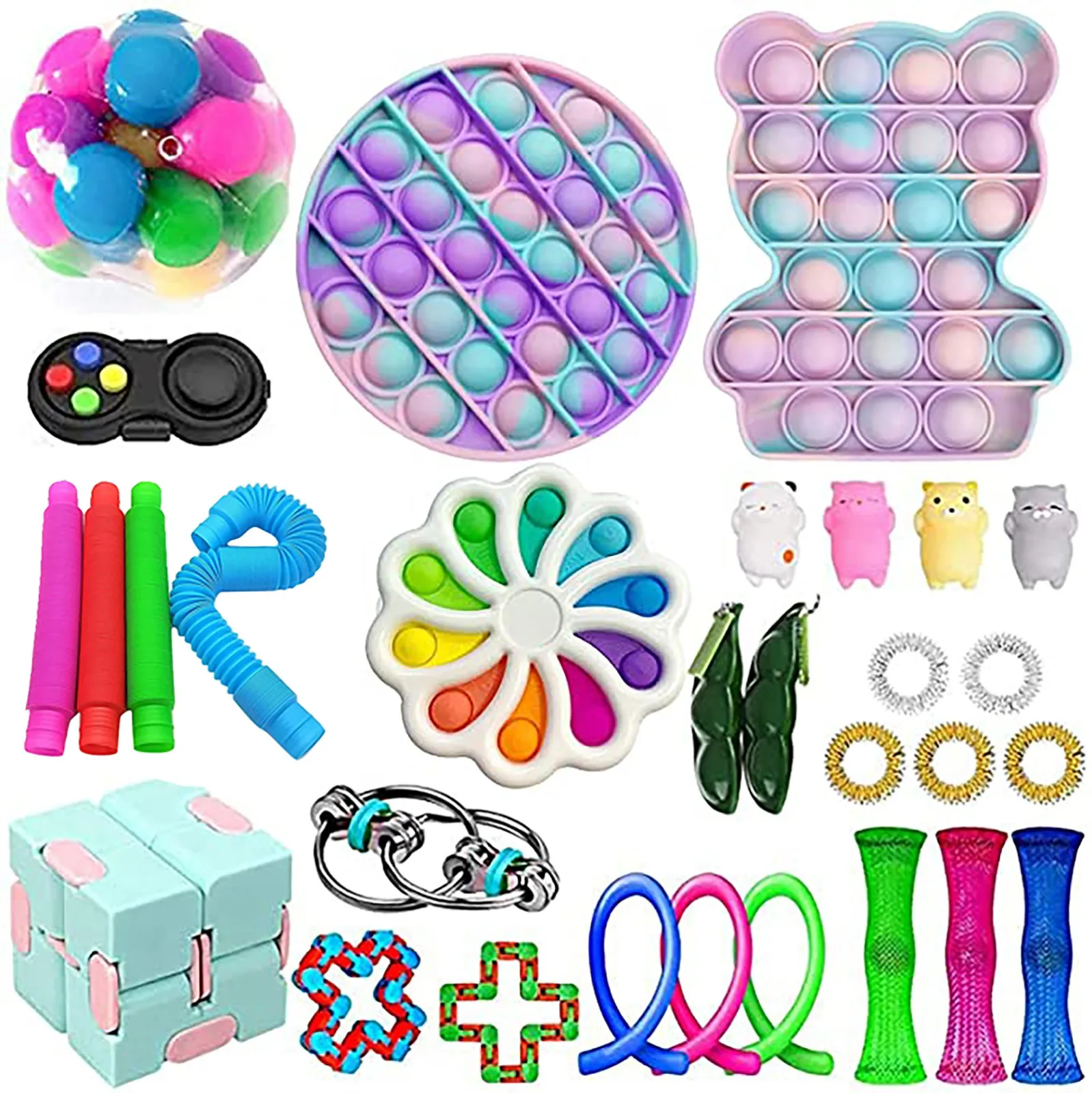 ADHD Autism Stress Relief Toys Set Kids Adults Fidget Toys Set Parent-child Interactive Toys Children Gift игрушки для детей
ADHD Autism Stress Relief Toys Set Kids Adults Fidget Toys Set Parent-child Interactive Toys Children Gift игрушки для детей