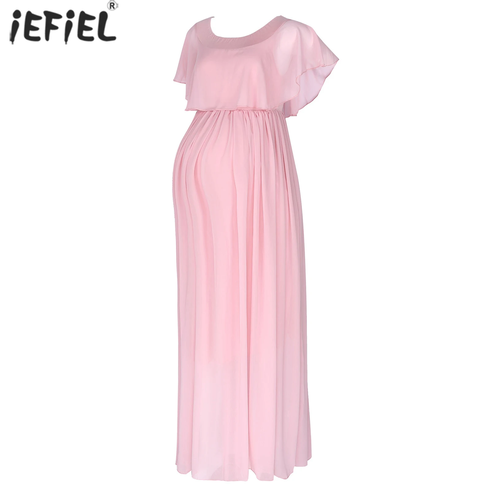 Pregnant Long Dress Maternity Photography Props For Shooting Photo Pregnancy Clothes Chiffon Off Shoulder Ruffle Maxi Gown
Pregnant Long Dress Maternity Photography Props For Shooting Photo Pregnancy Clothes Chiffon Off Shoulder Ruffle Maxi Gown