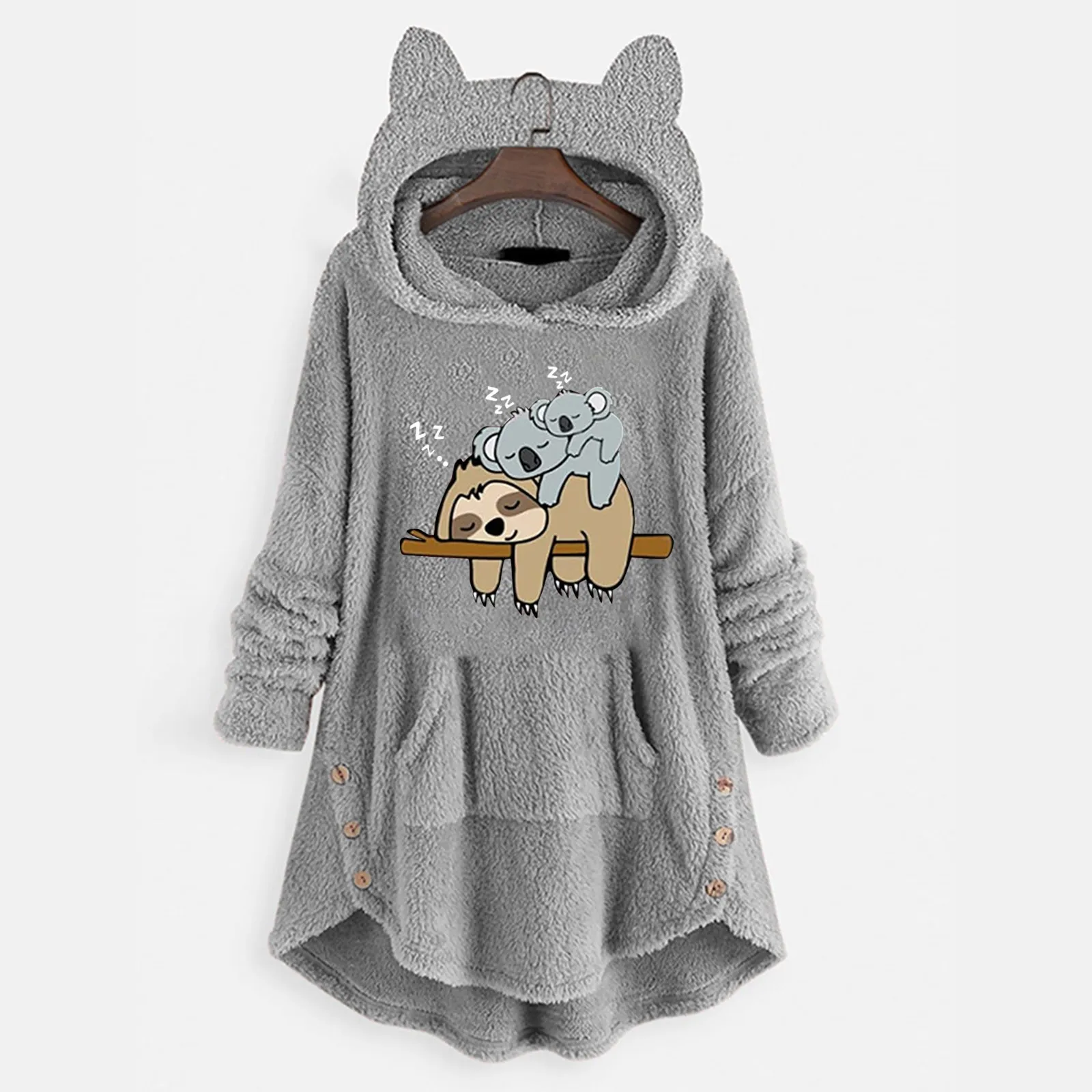 Warm Women's Sweatshirt Irregular Aesthetic Sweatshirts Pullover 2021 Women's Winter Hoodies For Girls Loose Long Fleece Hoody
Warm Women's Sweatshirt Irregular Aesthetic Sweatshirts Pullover 2021 Women's Winter Hoodies For Girls Loose Long Fleece Hoody