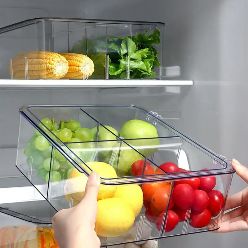 12 Cells Refrigerator Storage Box Food Fresh Keeping Organizer Bins Transparent Organizer Box For Kitchen Storage Accessories
12 Cells Refrigerator Storage Box Food Fresh Keeping Organizer Bins Transparent Organizer Box For Kitchen Storage Accessories