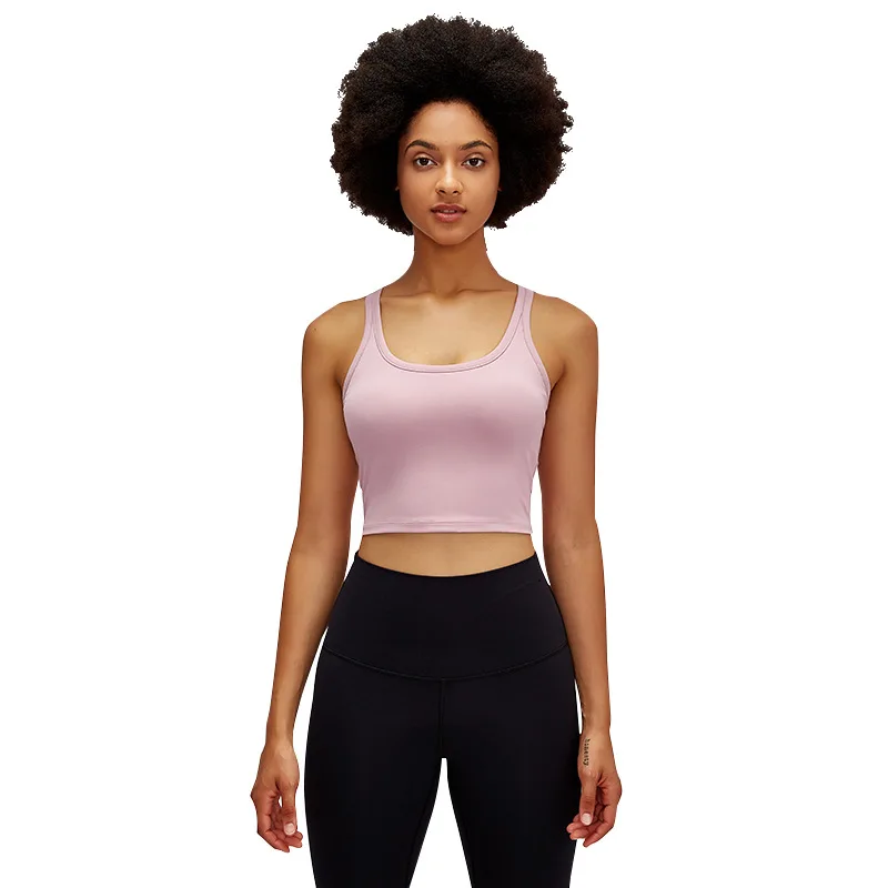 New Yoga Vest Women Slim U-shaped Neckline I-shaped Beautiful Back Fitness Running Yoga Clothes
New Yoga Vest Women Slim U-shaped Neckline I-shaped Beautiful Back Fitness Running Yoga Clothes