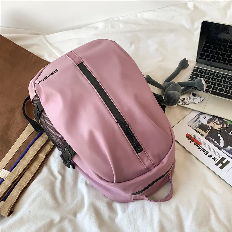 New Waterproof Nylon Women Backpack Female Multi-pocket Travel Bag Cute Solid Color Unisex Schoolbag for Girls Laptop Backpack
New Waterproof Nylon Women Backpack Female Multi-pocket Travel Bag Cute Solid Color Unisex Schoolbag for Girls Laptop Backpack