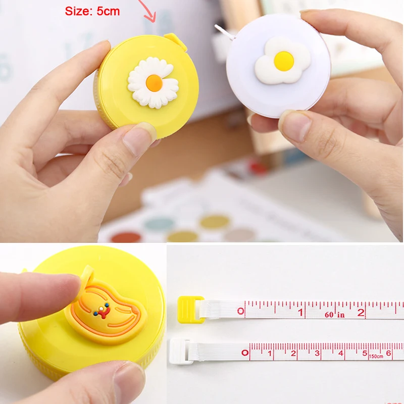 150cm/60"cute Rulers Children Height Tape Measure Centimeter Meter Sewing Measuring Tape Metric Scale Ruler Kawaii Stationery
150cm/60"cute Rulers Children Height Tape Measure Centimeter Meter Sewing Measuring Tape Metric Scale Ruler Kawaii Stationery