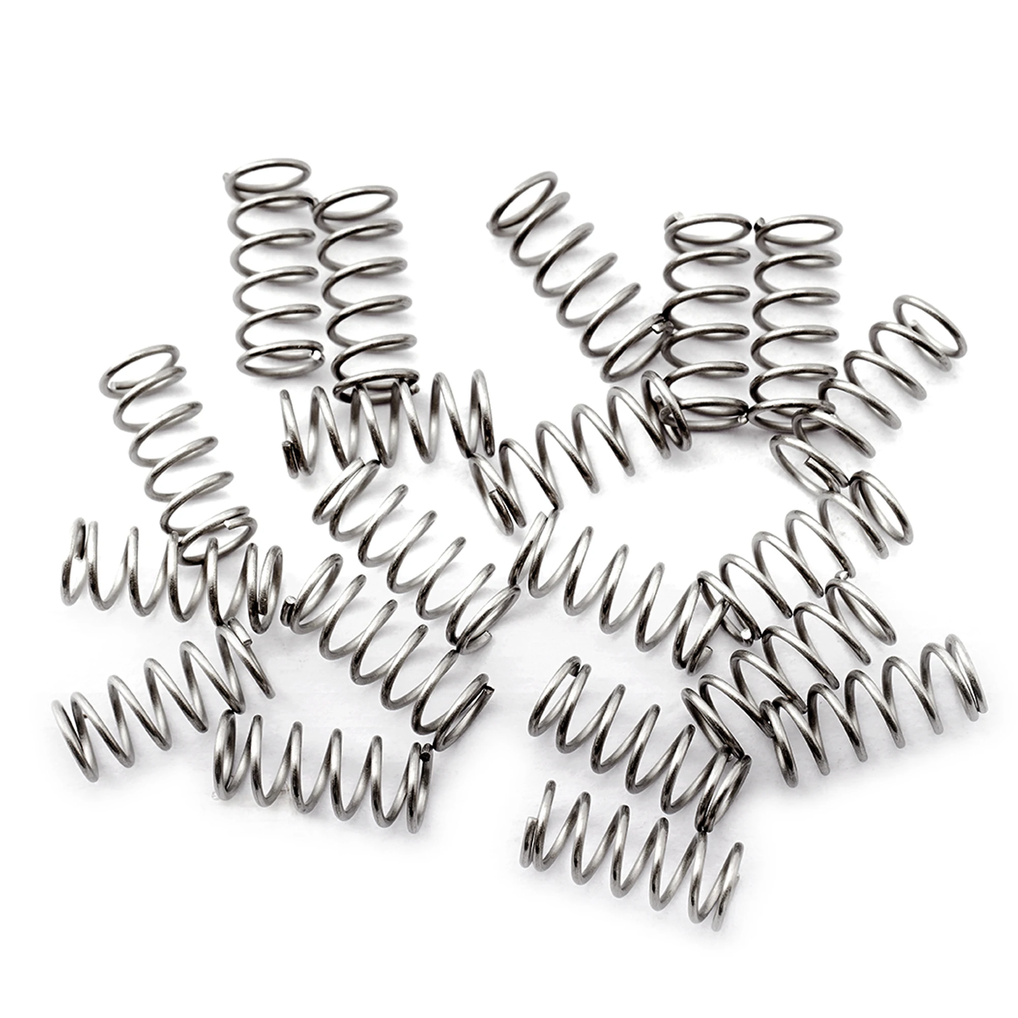 Musiclily Pro 10x4.5mm Stainless Steel Saddle Springs for Strat Tele Electric Guitar Bridge, Original Color (Set of 20)
Musiclily Pro 10x4.5mm Stainless Steel Saddle Springs for Strat Tele Electric Guitar Bridge, Original Color (Set of 20)