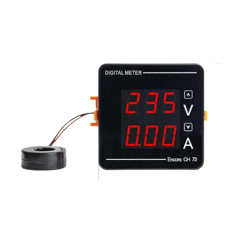 Digital Display Voltage And Current Dual Display Meter AC50-500V 1-120A 72*72*32mm High Precision Digital Instrument
Digital Display Voltage And Current Dual Display Meter AC50-500V 1-120A 72*72*32mm High Precision Digital Instrument