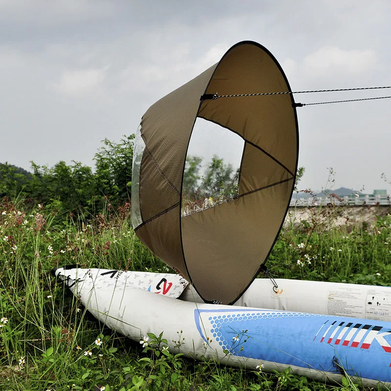 Foldable Kayak Boat Wind Paddle Sailing Kit Sail Sup Paddle Board Sailing Canoe Stroke Paddle Rowing Boat Wind Clear Window
Foldable Kayak Boat Wind Paddle Sailing Kit Sail Sup Paddle Board Sailing Canoe Stroke Paddle Rowing Boat Wind Clear Window