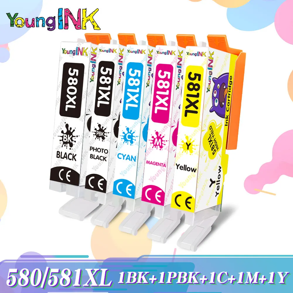 2-20pcs compatible For canon 580 581 PGI-580 CLI-581XL ink cartridge TR7550 TR8550 TS6150 TS6151 TS6250 TS9550 TS9551C printer
2-20pcs compatible For canon 580 581 PGI-580 CLI-581XL ink cartridge TR7550 TR8550 TS6150 TS6151 TS6250 TS9550 TS9551C printer