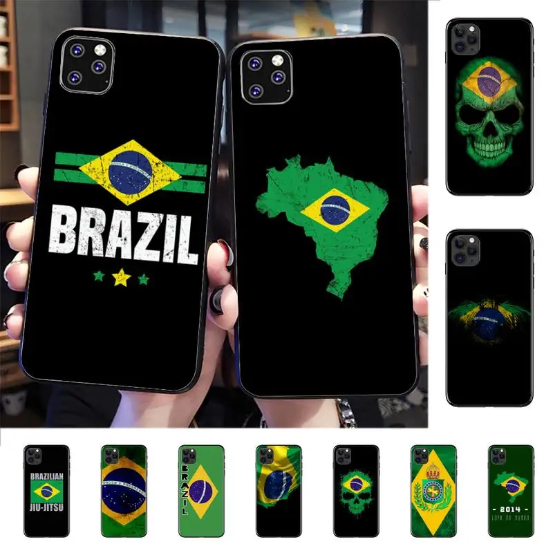 Brazil Brazilian flag Phone Case for iphone 13 8 7 6 6S Plus X 5S SE 2020 XR 11 12 mini pro XS MAX
Brazil Brazilian flag Phone Case for iphone 13 8 7 6 6S Plus X 5S SE 2020 XR 11 12 mini pro XS MAX