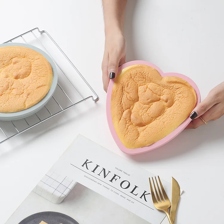 6 Inch Love Silicone Baking Pan Round baking pan cake mould Food Grade Silicone Mold cake mold 3d silicone molds
6 Inch Love Silicone Baking Pan Round baking pan cake mould Food Grade Silicone Mold cake mold 3d silicone molds