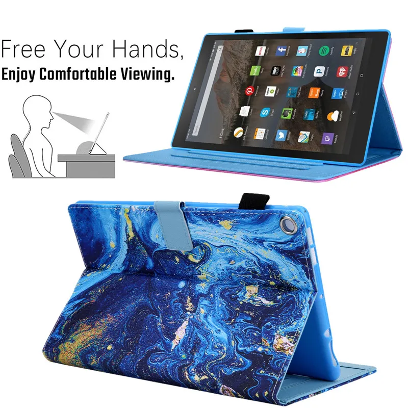 Tablet Cover For Amazon HD8 HD 8 Cartoon Leather Case For Coque Amazon Kindle Fire HD8 HD 8 2018 2017 2016 8.0 inch Cover Cases
Tablet Cover For Amazon HD8 HD 8 Cartoon Leather Case For Coque Amazon Kindle Fire HD8 HD 8 2018 2017 2016 8.0 inch Cover Cases