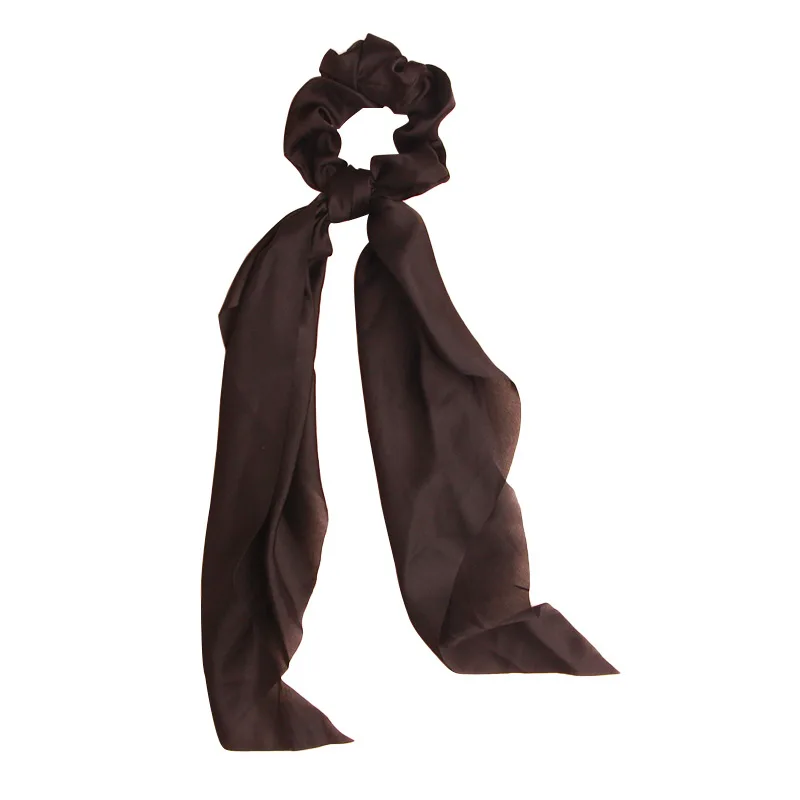 Бесплатная доставка модные женские резинки для волос шифоновые шарф девочек