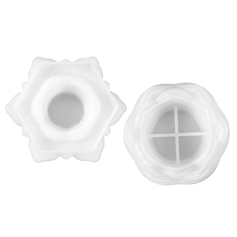 DIY 3D Lotus Candle Holder Silicone Mould Crafts Ashtray Ornament Making Tools Storage Box Crystal Epoxy Resin Mold
DIY 3D Lotus Candle Holder Silicone Mould Crafts Ashtray Ornament Making Tools Storage Box Crystal Epoxy Resin Mold