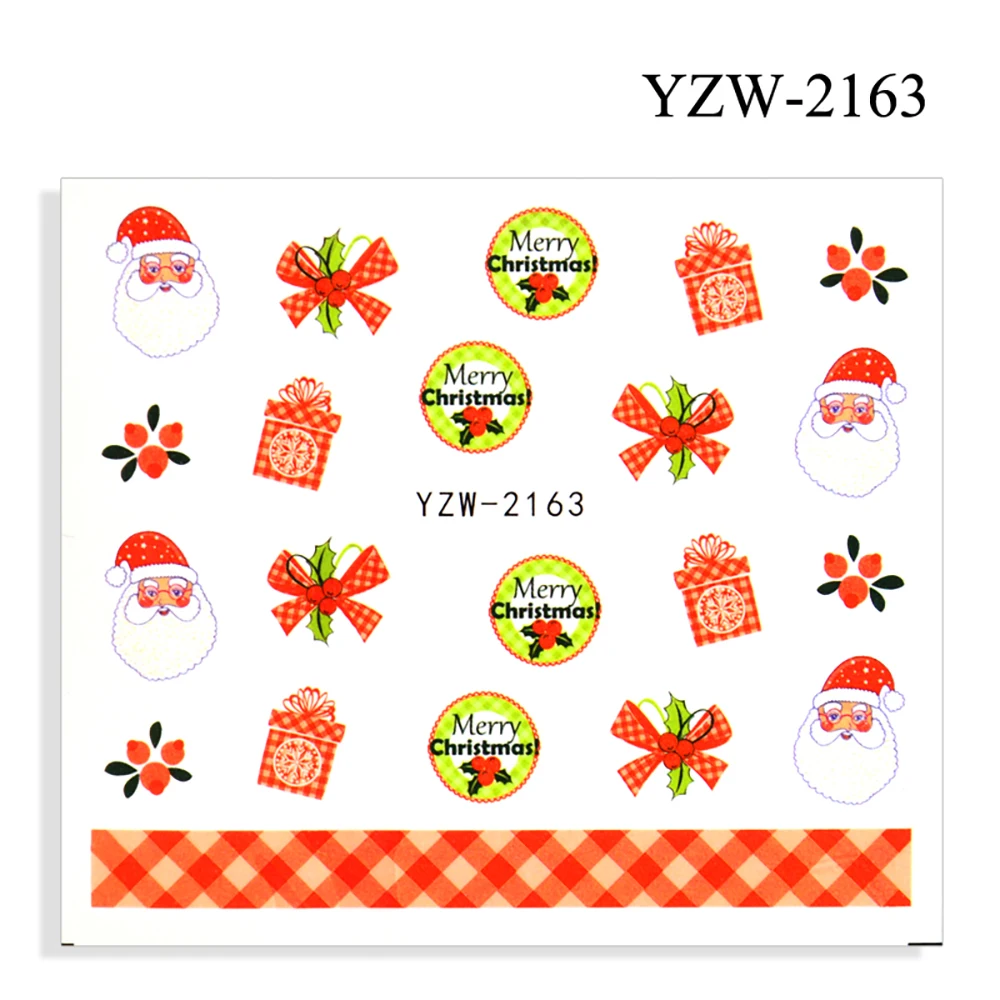 Nails Decals Leaf Nail Art Sticker Decoration Festival Water Stickers For Nails Santa Leaves Trees Christmas Nail Stickers
Nails Decals Leaf Nail Art Sticker Decoration Festival Water Stickers For Nails Santa Leaves Trees Christmas Nail Stickers